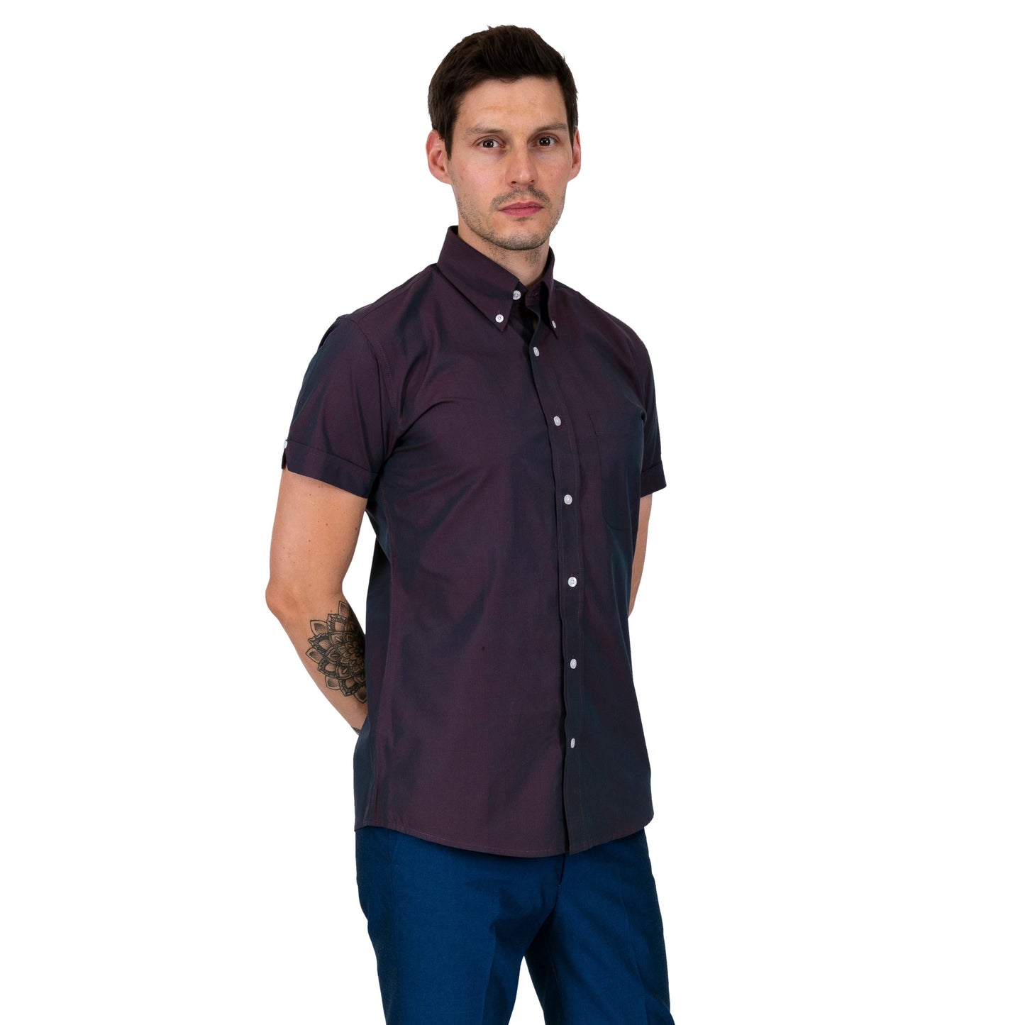 Relco Two Tone Shirts S/S