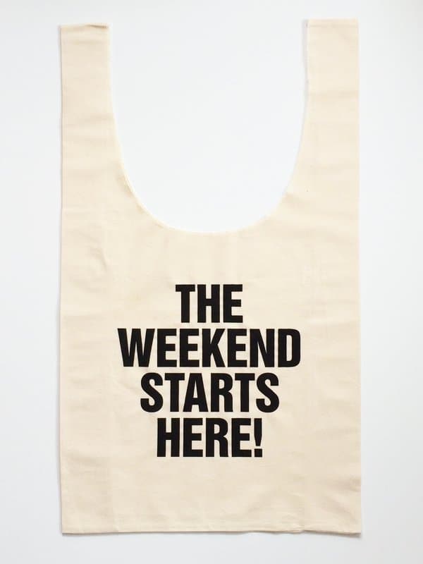 "The Weekend Starts Here!" Marche Bag