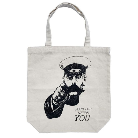 Tote Bag -YOUR PUB NEED YOU-〈Natural〉