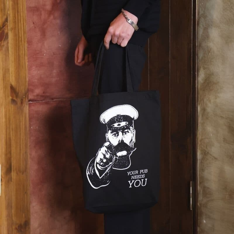 Tote Bag -YOUR PUB NEED YOU-〈Red〉
