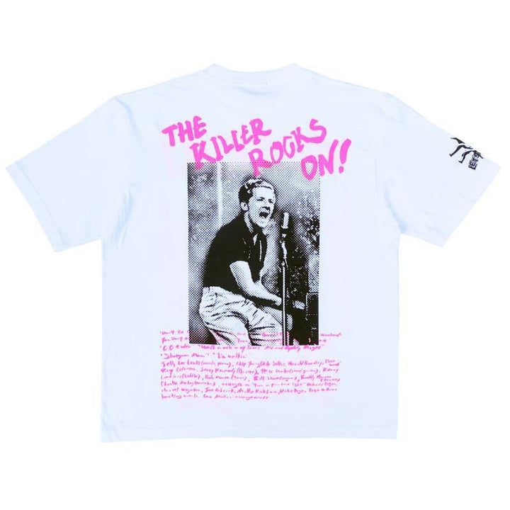 URAHARA V,L,R S/S [TSH512] - White×Pink