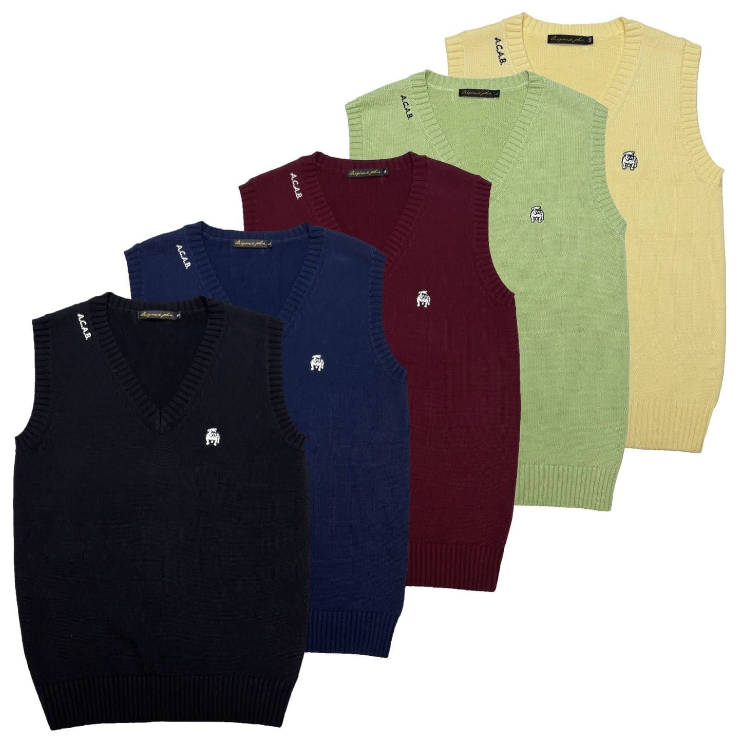 【8月発売予定】V-Neck Knit Vest