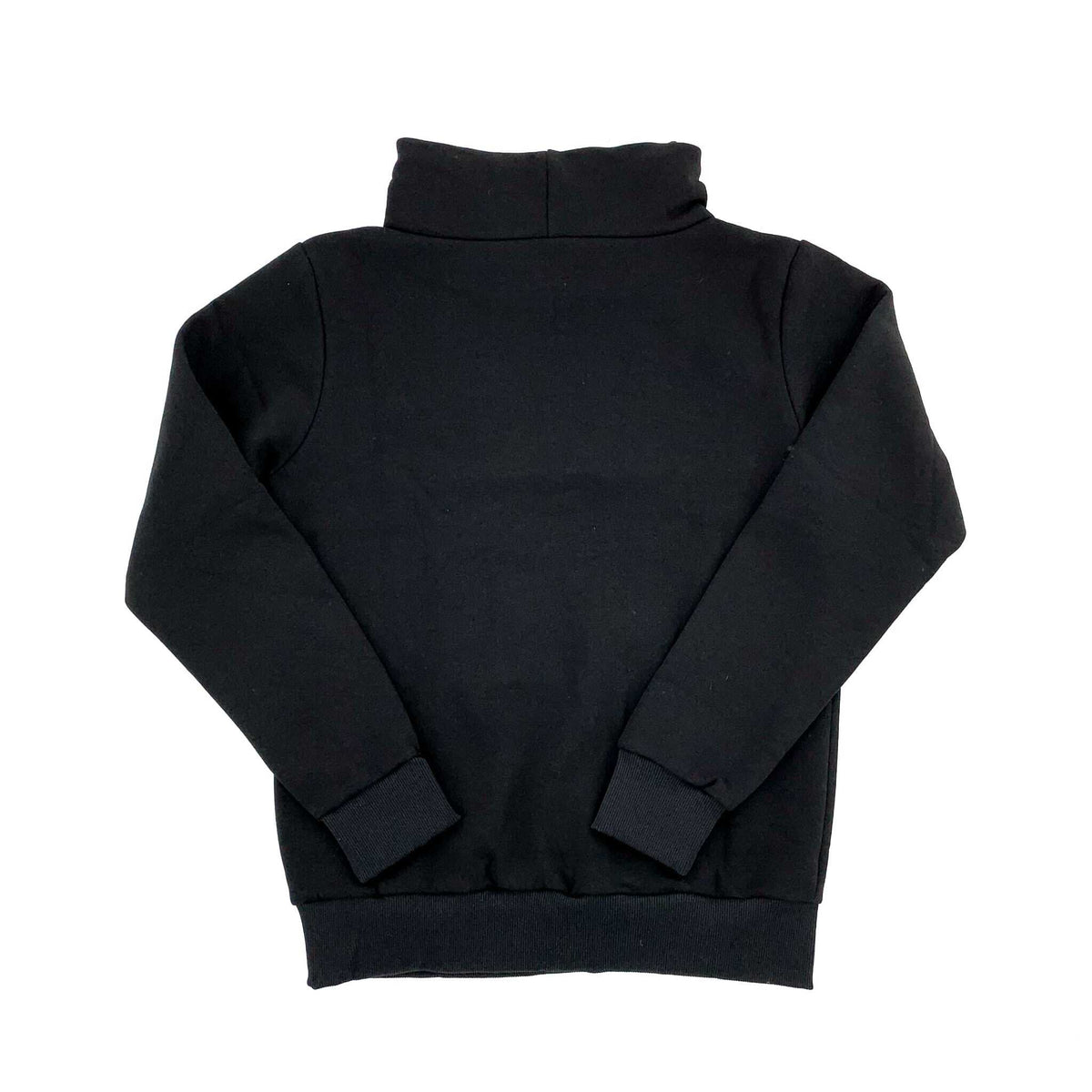 Felpa Collo Sciarpa〈Black〉