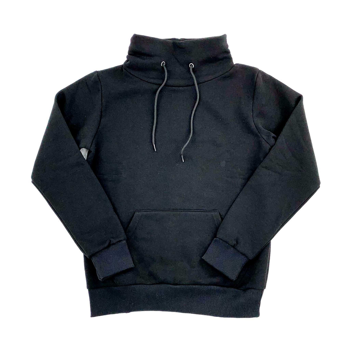 Felpa Collo Sciarpa〈Black〉