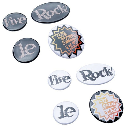 VIVE LE ROCK! BADGES
