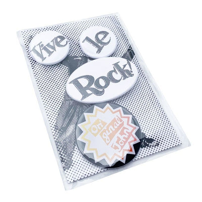 VIVE LE ROCK! BADGES