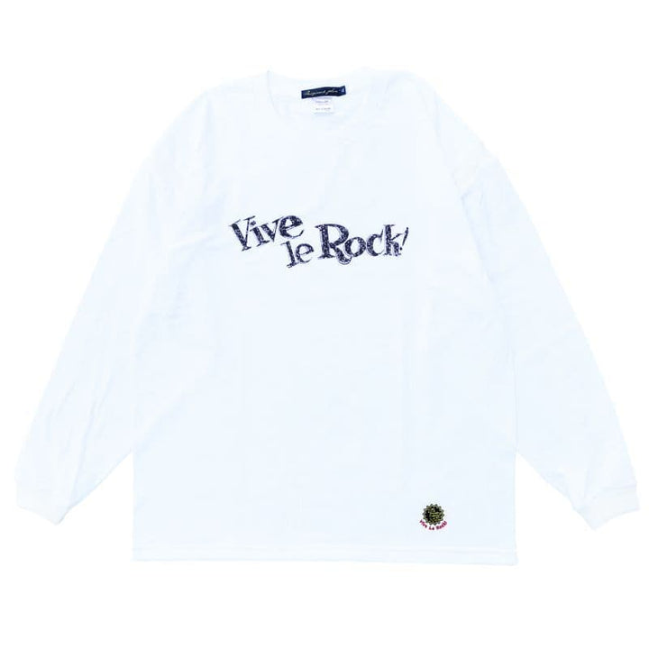VIVE LE ROCK! L/S [CT513] - White