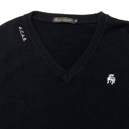 Washable Woolly V-Neck Jumper