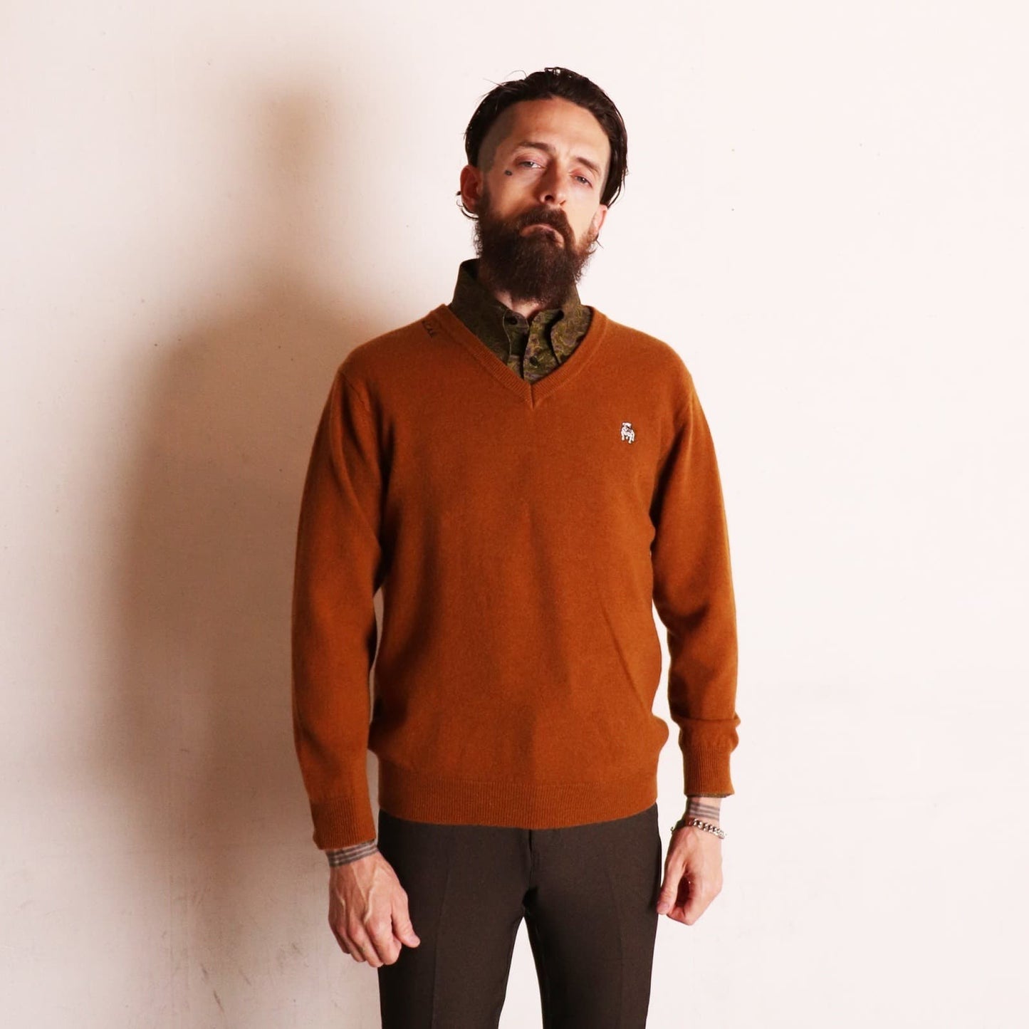 Washable Woolly V-Neck Jumper