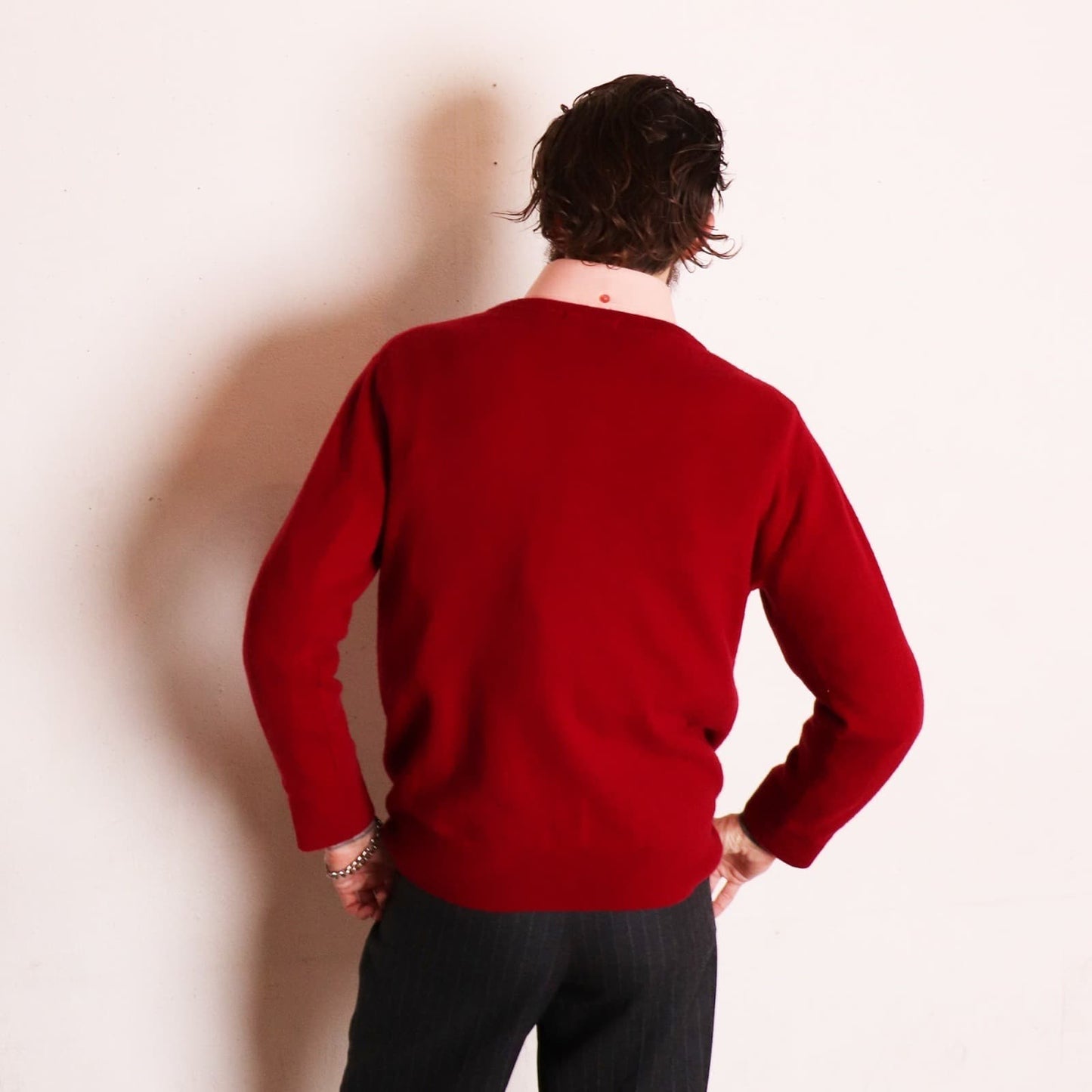 Washable Woolly V-Neck Jumper