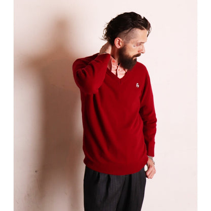 Washable Woolly V-Neck Jumper