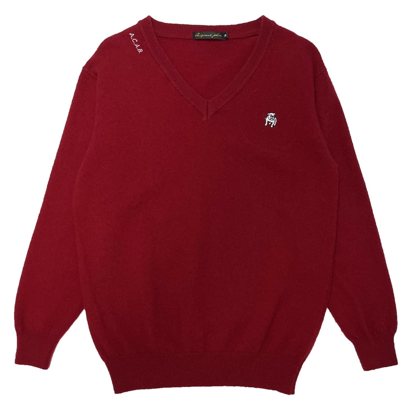 Washable Woolly V-Neck Jumper