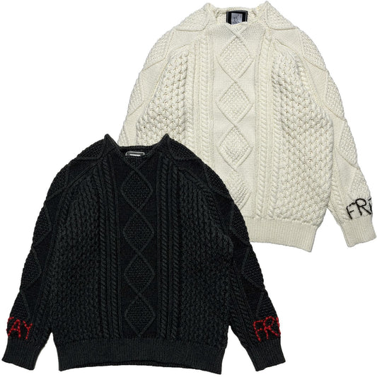 【11月入荷予定】WASHED ALAN KNIT JUMPER