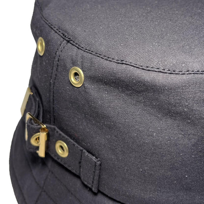 WAX-ish Bucket Hat〈Charcoal〉