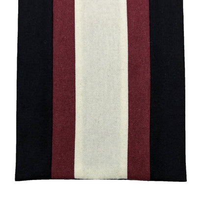 Woolly School Scarf〈Black〉