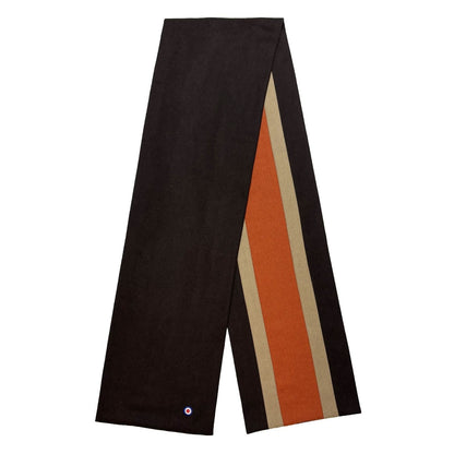 Woolly School Scarf〈Brown〉