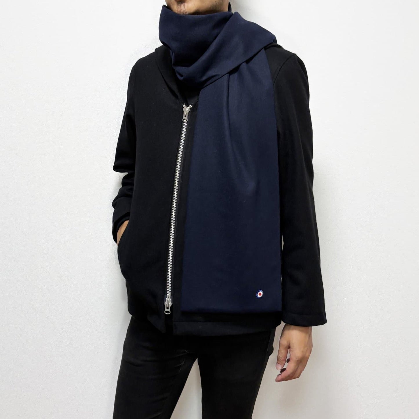 Woolly School Scarf〈Tricolour〉