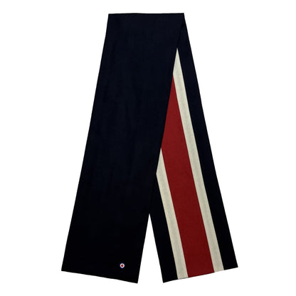 Woolly School Scarf〈Tricolour〉