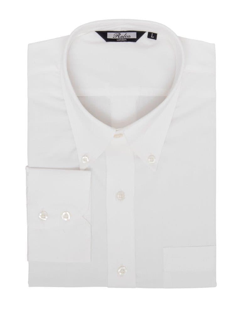 Relco Oxford Button Down Shirt L/S