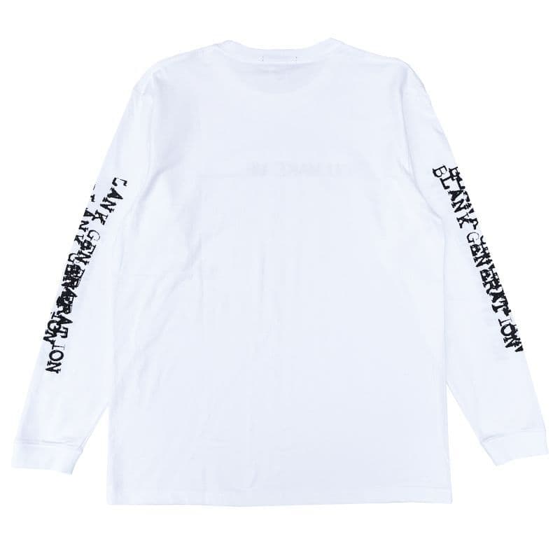 You Make Me ___ L/S〈White〉