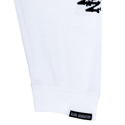 You Make Me ___ L/S〈White〉