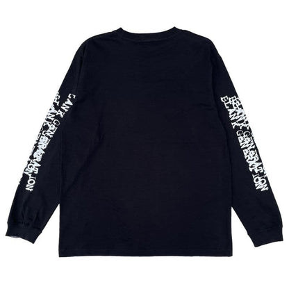 You Make Me ___ L/S〈Black〉
