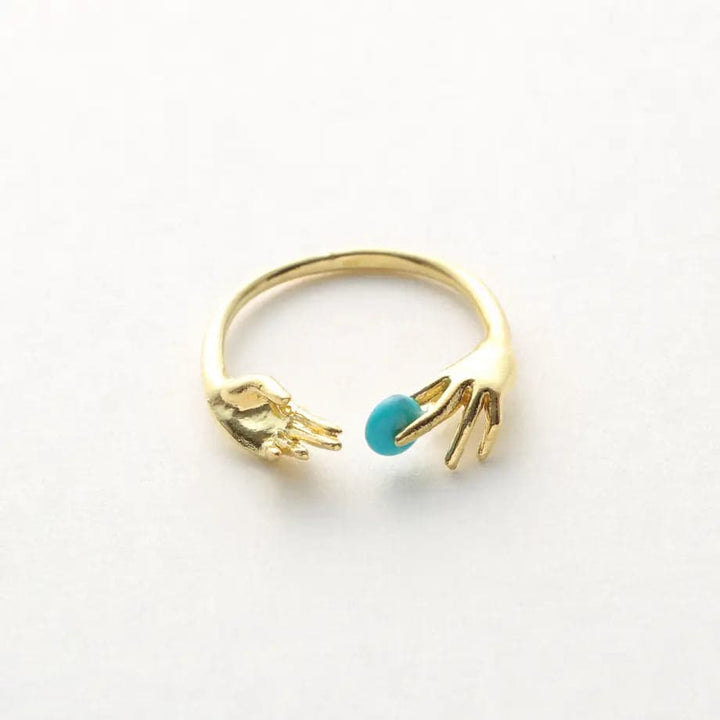 throw into the sea ring - Gold