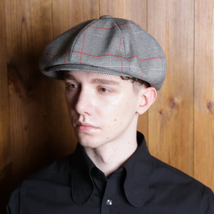 British Casquette〈Check Grey〉