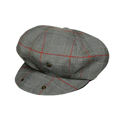 British Casquette〈Check Grey〉