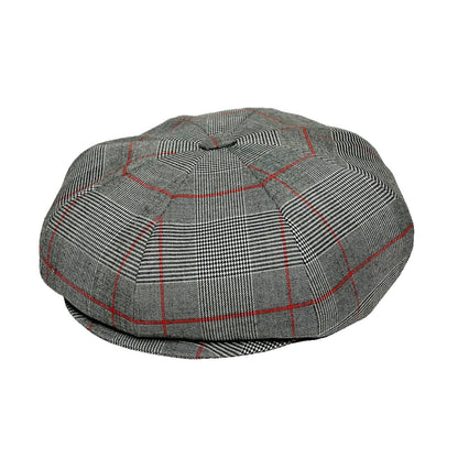 British Casquette〈Check Grey〉