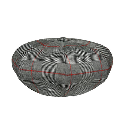 British Casquette〈Check Grey〉
