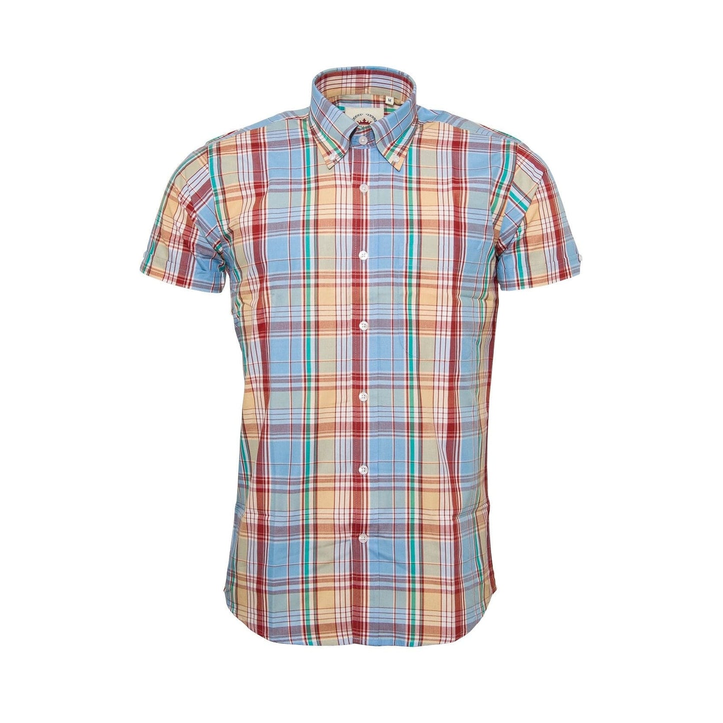 Relco Blue Check Shirts S/S [CK-77]