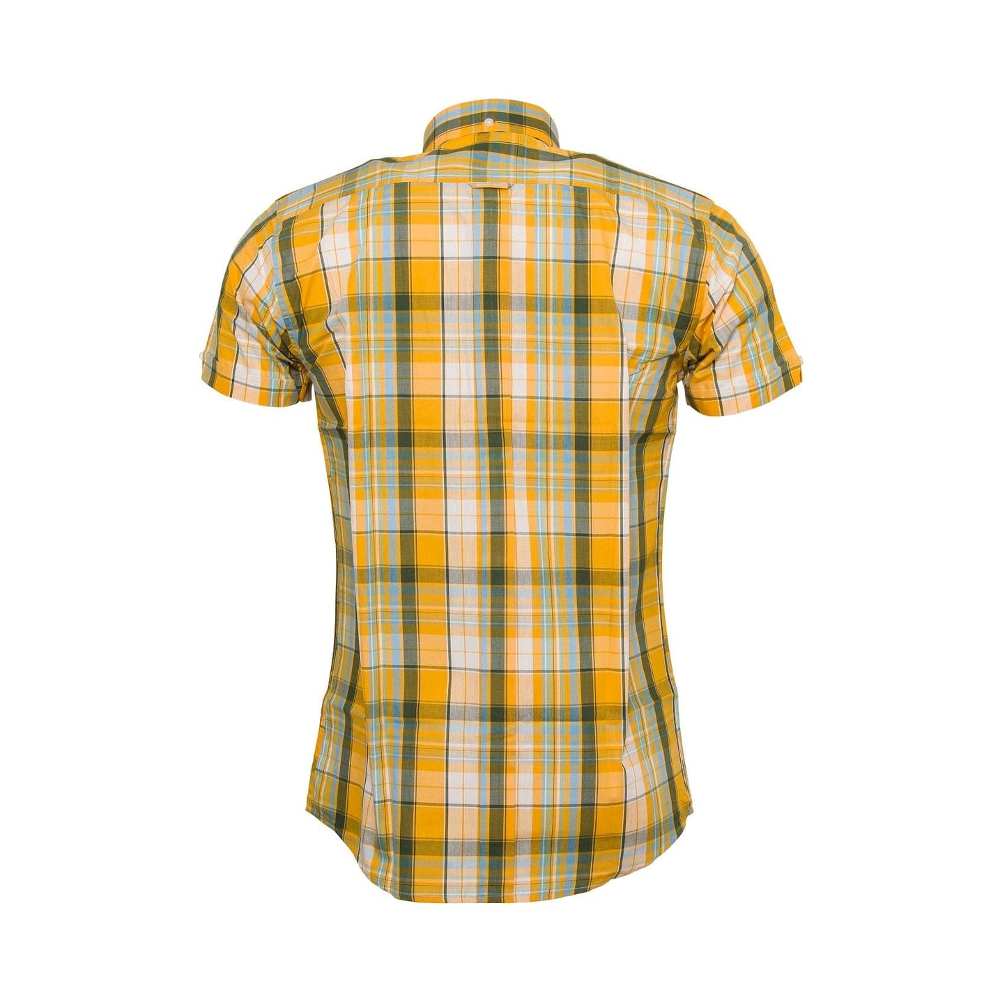 Relco Yellow Check Shirts S/S [CK-79]