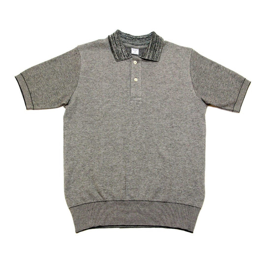 gicipi Knit Polo〈Grey〉
