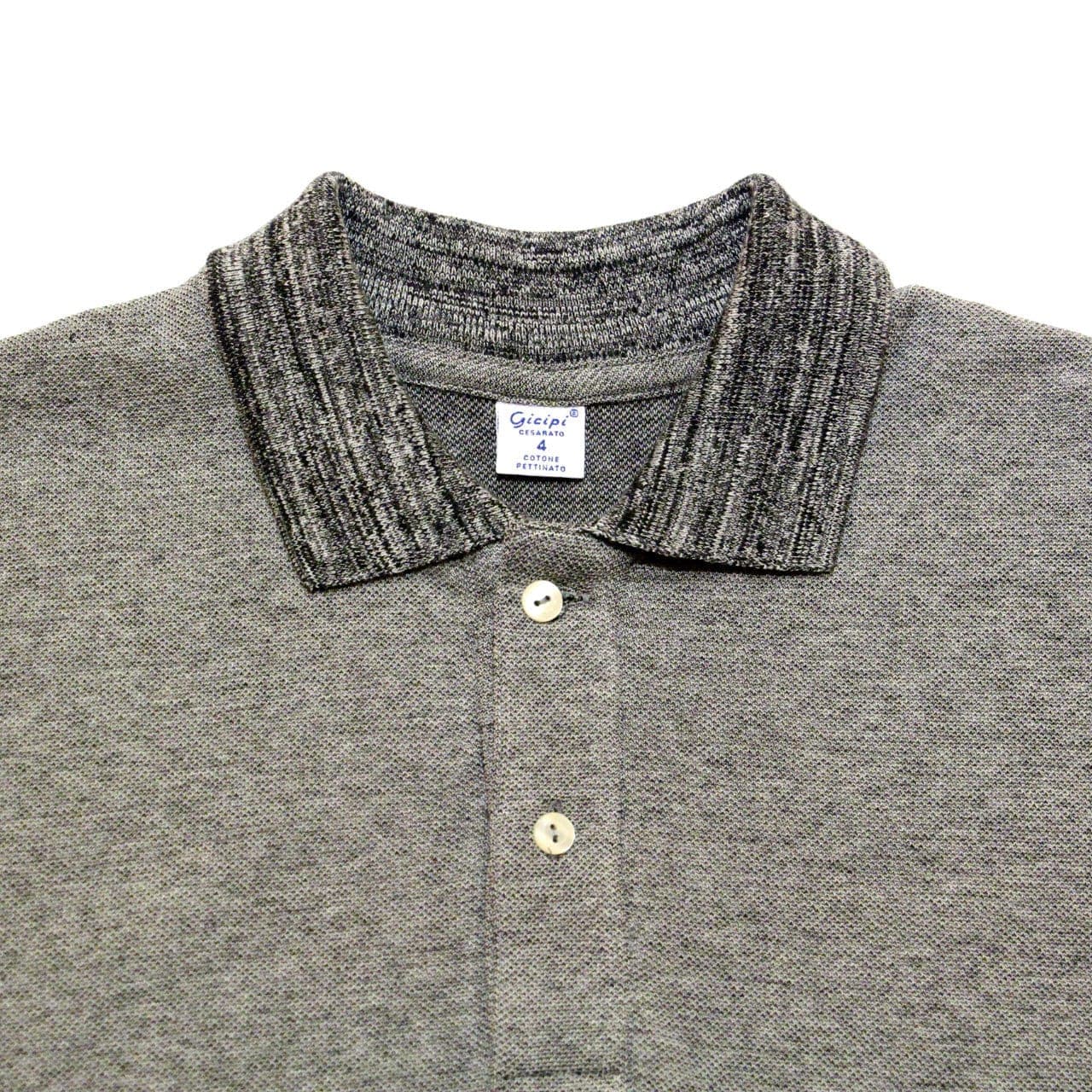gicipi Knit Polo〈Grey〉