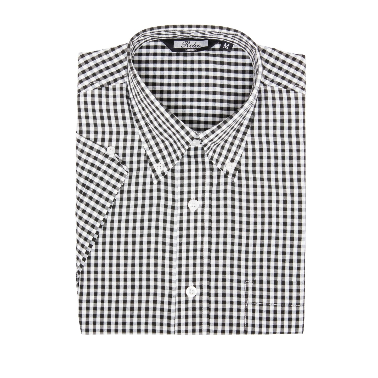 Relco Checkered Gingham S/S