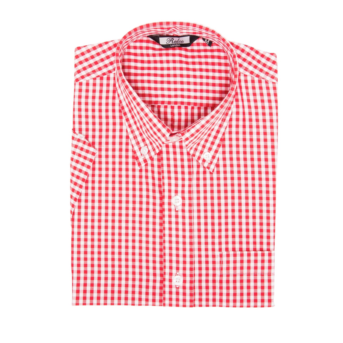 Relco Checkered Gingham S/S