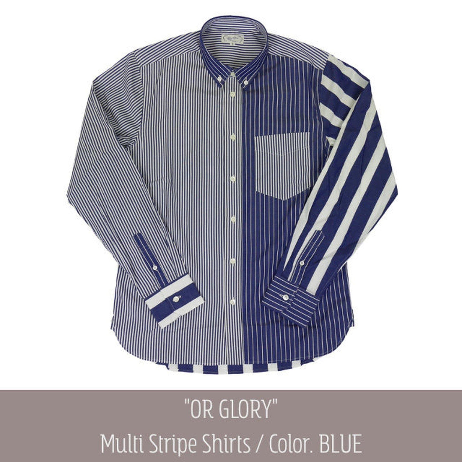 OR GLORY | Multi Stripe Shirts [81709024] - Sopwith camel
