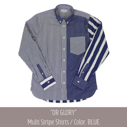 OR GLORY | Multi Stripe Shirts [81709024] - Sopwith camel