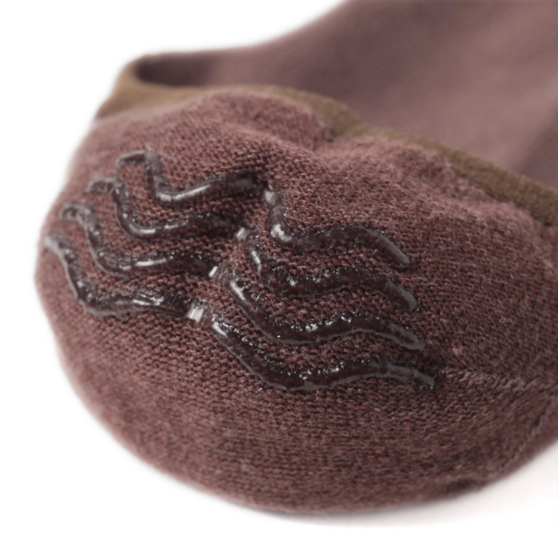 London shoe make THE SOCKS | 数学者 幾何学的でクラシカルな図柄のカバーソックス〈Brown〉 - Sopwith camel
