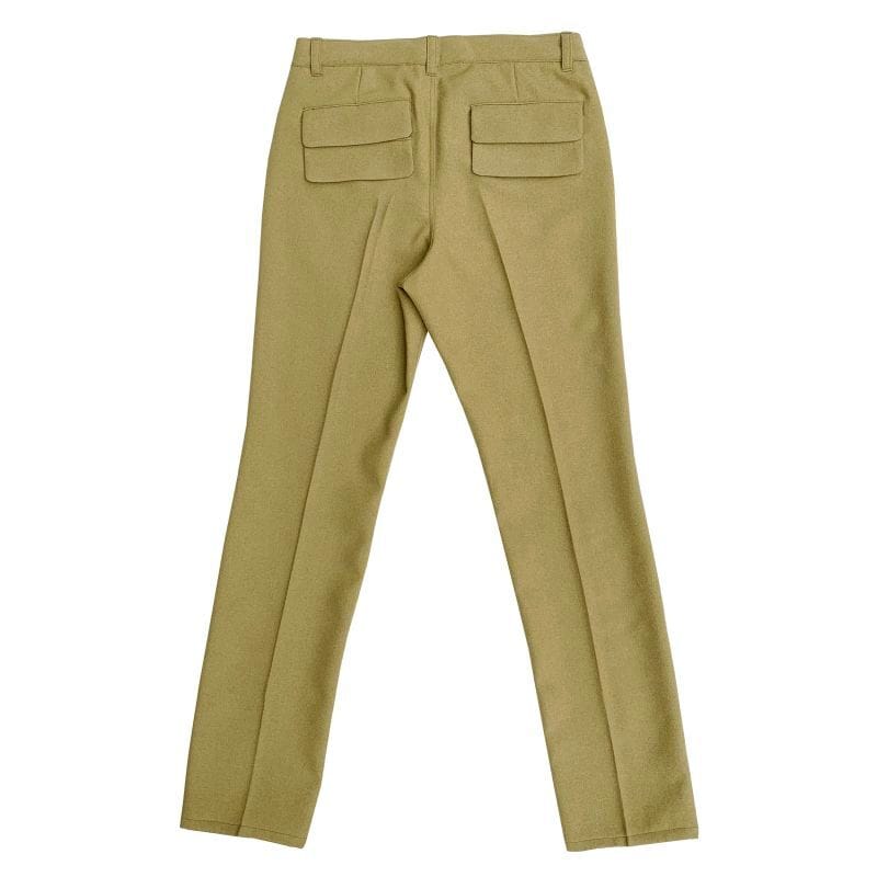 Original John(オリジナル ジョン) | 多重フラップのスタプレトラウザーズ〈Beige〉 - Sopwith camel
