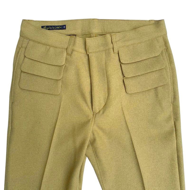 Original John(オリジナル ジョン) | 多重フラップのスタプレトラウザーズ〈Beige〉 - Sopwith camel