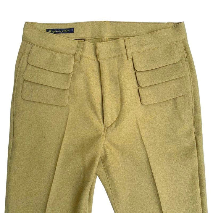 Original John(オリジナル ジョン) | 多重フラップのスタプレトラウザーズ〈Beige〉 - Sopwith camel