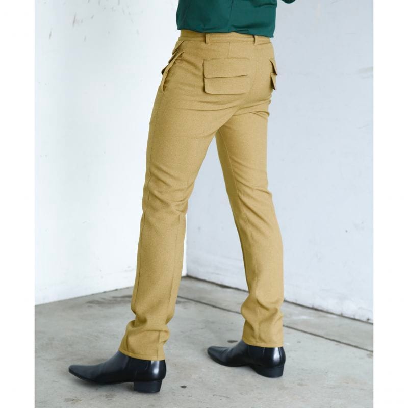 Original John(オリジナル ジョン) | 多重フラップのスタプレトラウザーズ〈Beige〉 - Sopwith camel