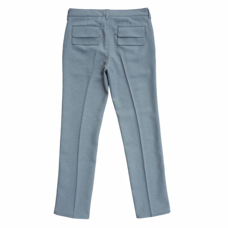 Original John(オリジナル ジョン) | 多重フラップディティールのトラウザーズ〈Saxe Blue〉 - Sopwith camel