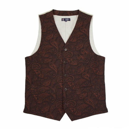 OR GLORY | JQ Paisley Vest [81911001] - Sopwith camel