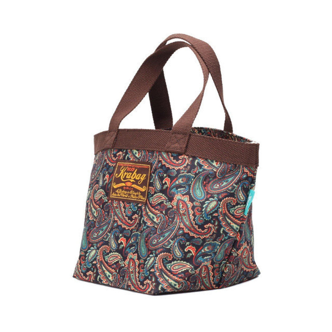 KRAVITZ (クラヴィッツ) | KRABAG ペイズリー柄 ミニトート KINDER BAG 1 - 6602〈Brown〉 - Sopwith camel