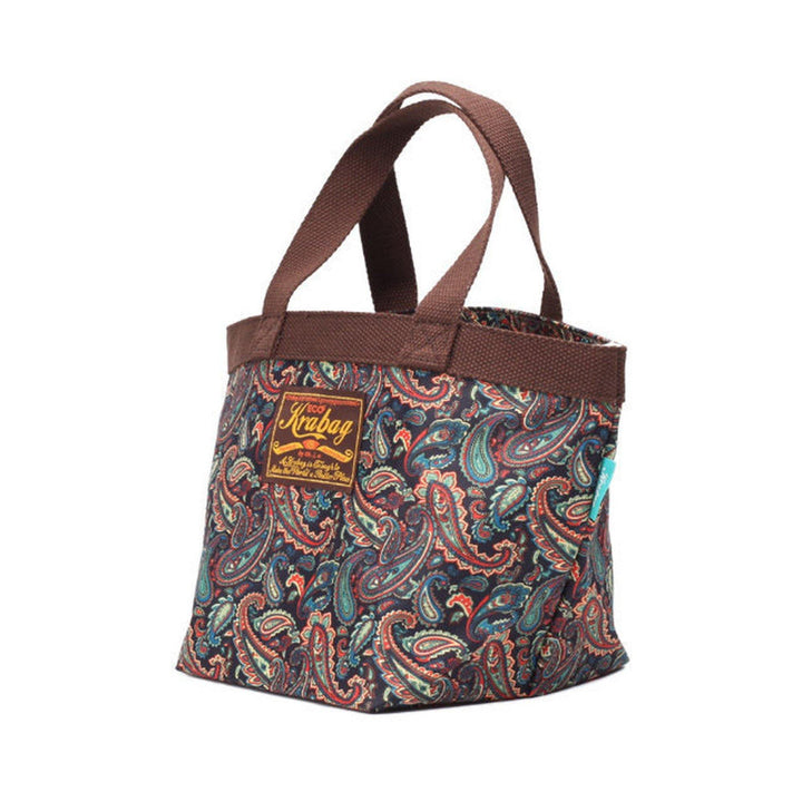 KRAVITZ (クラヴィッツ) | KRABAG ペイズリー柄 ミニトート KINDER BAG 1 - 6602〈Brown〉 - Sopwith camel