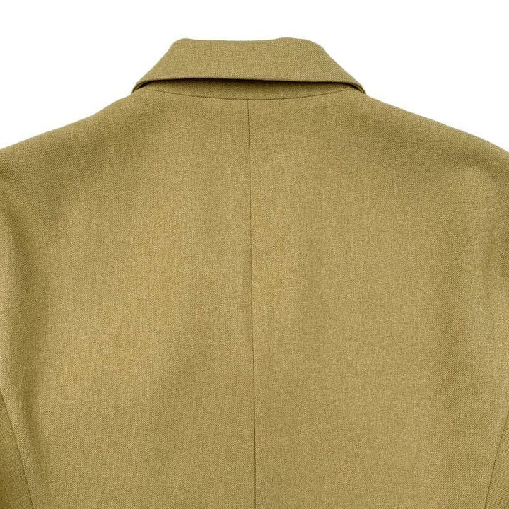 Original John(オリジナル ジョン) | 多重付けのフラップとボタンが特徴的な一重の4ボタンジャケット〈Beige〉 - Sopwith camel