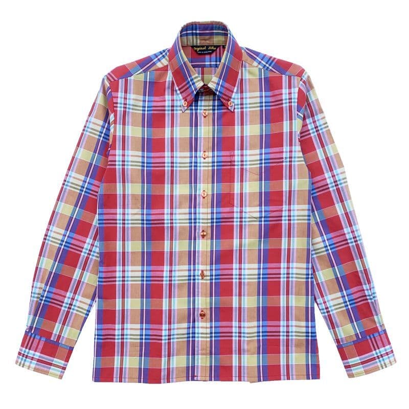 Original John(オリジナル ジョン) | 60's B.D.Shirts [SH473] - Red - Sopwith camel